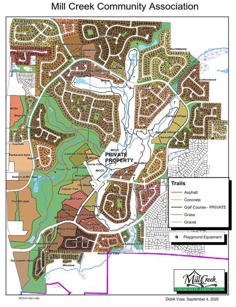 Trail Map – Mill Creek Community Association