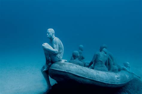 Underwater Museums: The Raft of Lampedusa - Underwater360