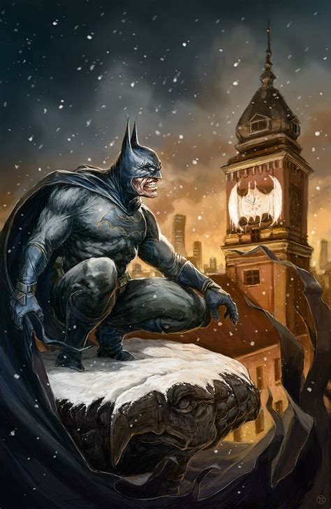 ArtStation - Comic book cover for Batman - DC comics