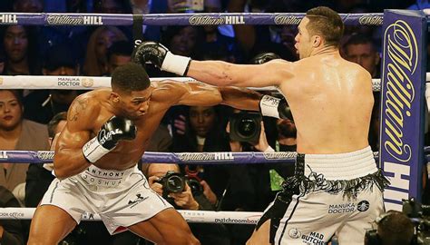 Parker vs Joshua: Anthony Joshua defeats Joseph Parker via unanimous ...