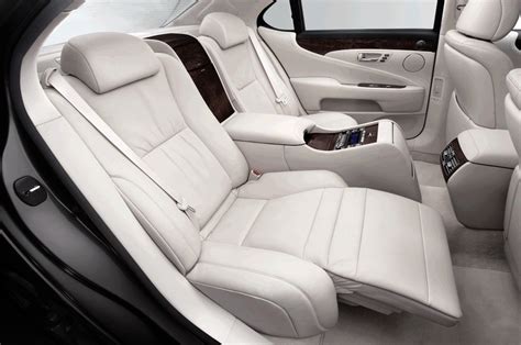 LS 600h L interior with electrically reclining rear seats | Flickr