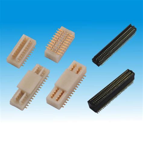 Durable 0.5mm PCB Board To Board Connector PA9T LCP Electrical Equipment Use