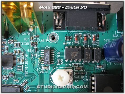 STUDIO REPAIR - Motu 828 - Digital I/O