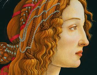 Botticelli "Idealized Portrait of A Lady - Portrait of Sim… | Flickr
