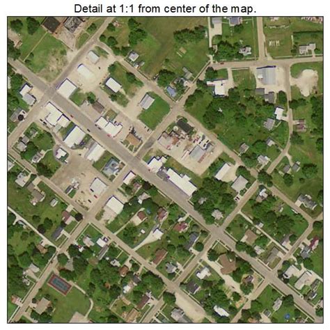 Aerial Photography Map of Arlington, IA Iowa