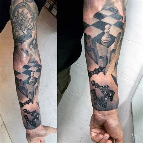 60 King Chess Piece Tattoo Designs For Men - Powerful Ink Ideas | Chess piece tattoo, Pieces ...