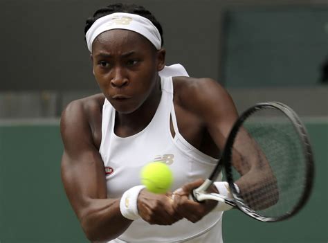 Coco Gauff, 15-year-old who beat Venus Williams, loses at Wimbledon ...