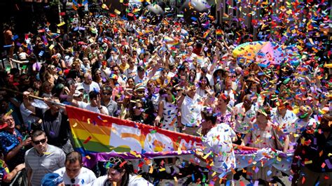 NYC pride parade is one of largest in movement's history | CTV News