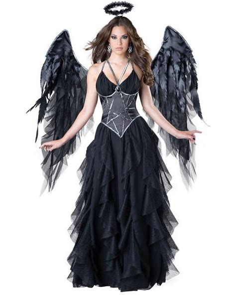 Elite Dark Angel Womens Costume | Wings | Pinterest | Fantasias femininas, Escuro e Anjos negros