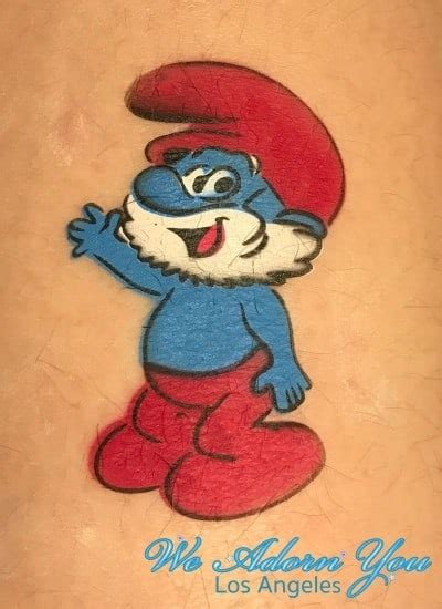 Details more than 51 papa smurf tattoo designs - esthdonghoadian