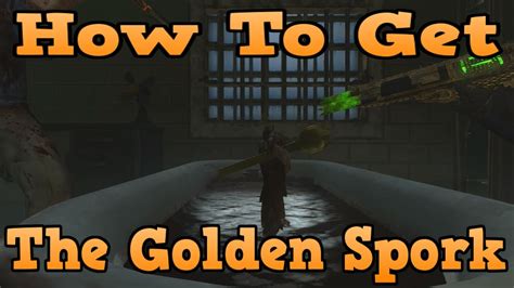 "Mob Of The Dead" How To Build The Golden Spork (Melee Weapon) ("Black Ops 2 Zombies") - YouTube