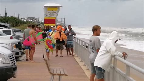 Surfing in New Smyrna Beach during Hurricane Dorian in 2019 - YouTube