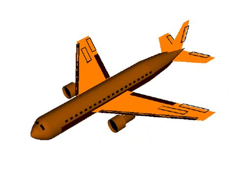 Animated Airplane Flaps and Slats