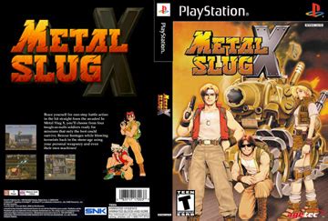 Metal Slug X (PS1) - The Cover Project