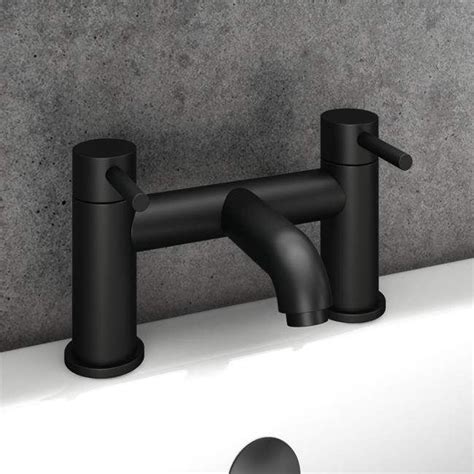 Black Bathroom Taps | Matt Black Basin & Bath Taps | Drench | Black ...