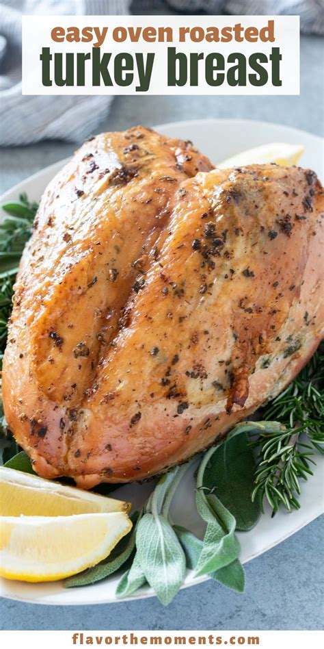 Simple Herb and Garlic Roasted Turkey Breast