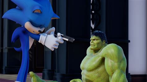 Sonic vs Hulk - YouTube