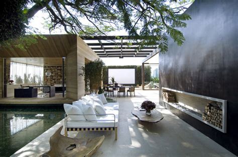 Sao Paulo Contemporary Architecture – Modern Indoor-Outdoor Living Loft