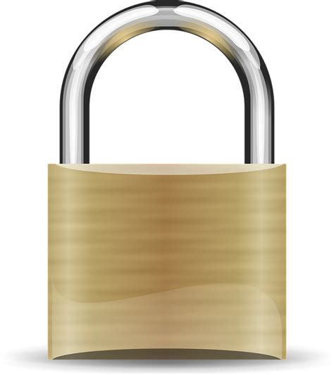 Free vector graphic: Padlock, Security, Lock, Metal, New - Free Image on Pixabay - 308589