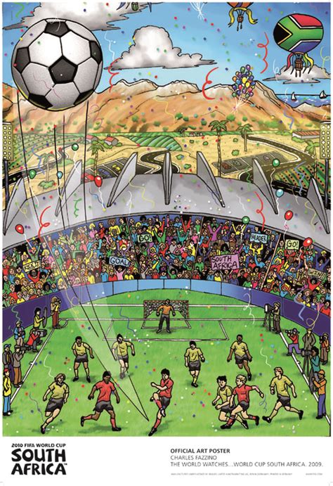 The Remaining Official 2010 FIFA World Cup Art Posters - DAVID KRUT ...