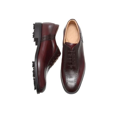 Leather Golf Shoes Handmade in Italy - Available Dallas – Treccani Milano