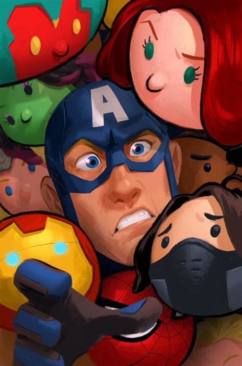 Marvel Launches 20 Tsum Tsum Variant Covers Through August | Marvel tsum tsum, Marvel comics, Marvel