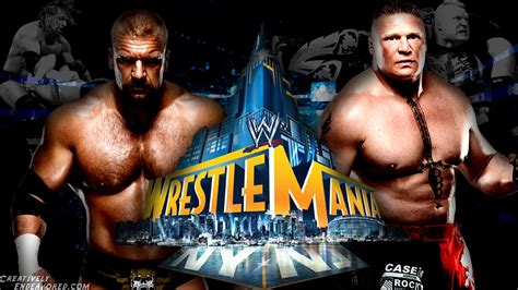 WrestleMania: Record of Triple H/HHH(Hunter Hearst Helmsley) at ...