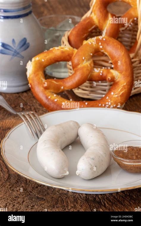 breakfast, weisswurst, breakfasts, weisswursts Stock Photo - Alamy