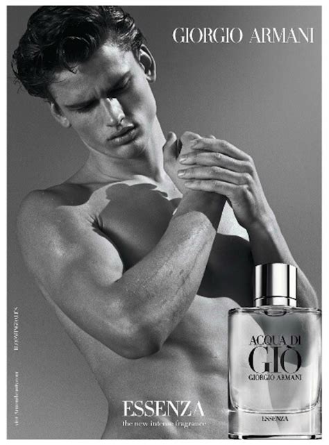 Simon Nessman Poses for Giorgio Armani's Acqua di Giò Essenza 2013 Campaign – The Fashionisto