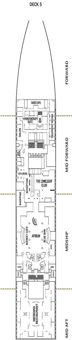 Deck Plans - P&O Britannia - Planet Cruise