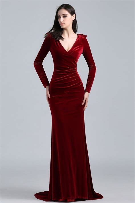 Formal Dresses In Burgundy | vozmia.com