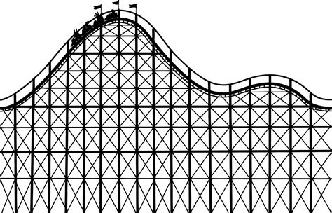 Illustrated Roller Coaster Free Stock Photo - Public Domain Pictures