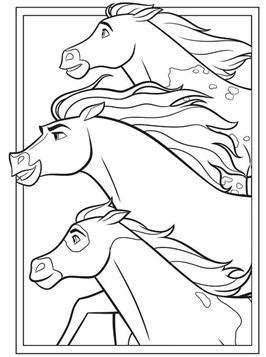 Kids-n-fun.com | 11 coloring pages of Spirit Untamed