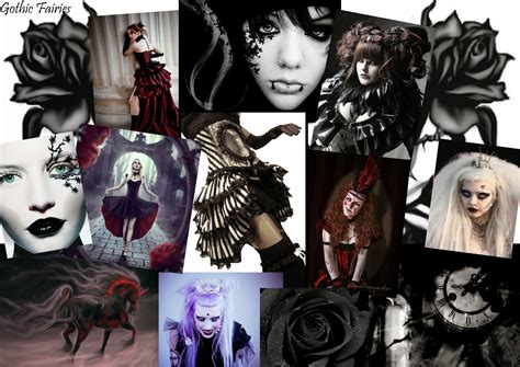 Ashley Aurora-Fashion : Gothic Fairy Tale Moodboard - Digital Design