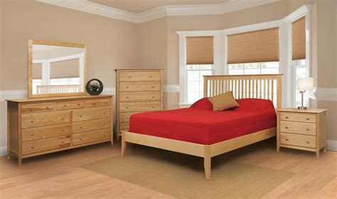 Stratford Birch Wood Bedroom Suite B - King Size– Oak For Less® Furniture