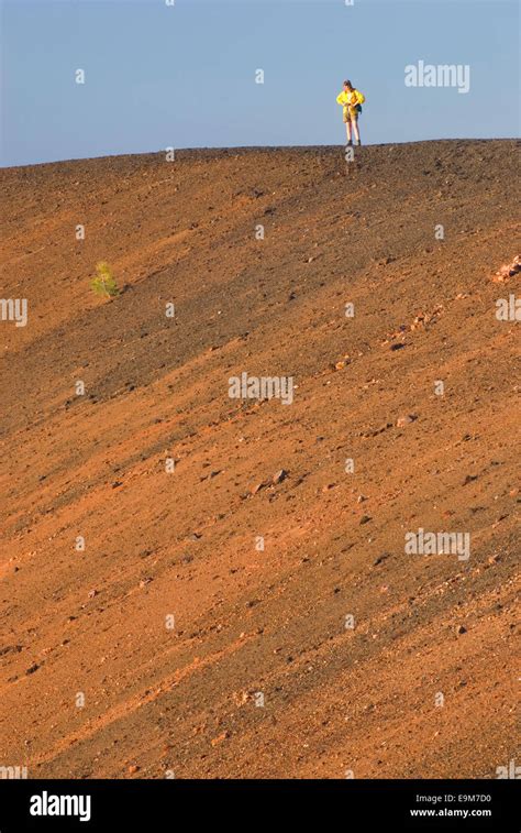 Cinder Cone crater slope, Lassen Volcanic National Park, California Stock Photo - Alamy