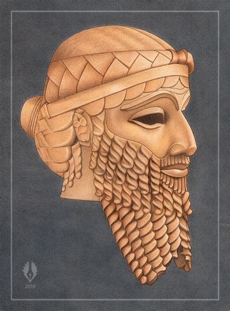 Akkadian King (study) by yoctoparsec.deviantart.com on @DeviantArt ...