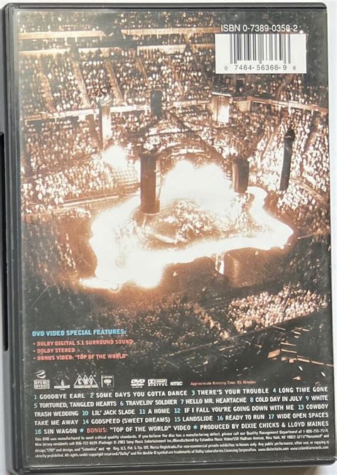 Dixie Chicks Top of the World Tour Live DVD - Etsy