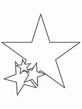 Printable Coloring Pages Stars sketch template