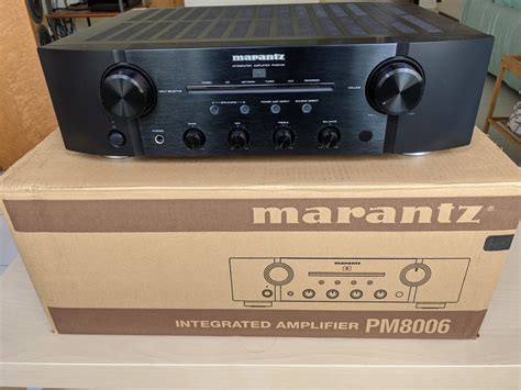 FS: Marantz PM8006 Integrated Amplifier (Made In Japan) |﻿ Stereo, Home Cinema, Headphones ...
