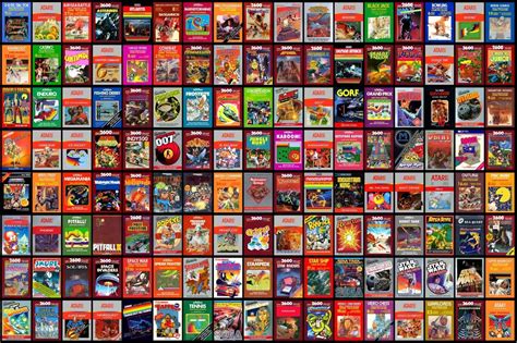 Atari Games 1970's Montage POSTER | 24 x 36 INCH | console | xbox | PS4 - Posters & Prints