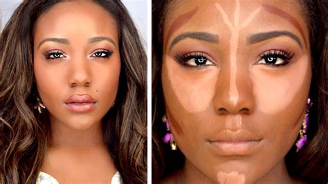 Black Girl Makeup Tutorial | Examples and Forms