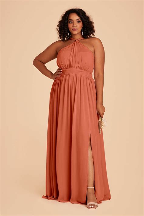 Terracotta Bridesmaid Dresses | Terracotta Dresses | Birdy Grey