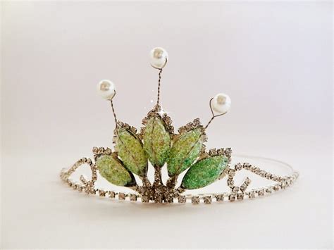 Princess and the Frog Tiara princess Tiana Tiaragreen - Etsy New Zealand