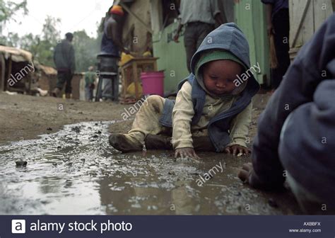 Children from Kibera slum, the largest one in Africa are playing in the mud. | Slums, Kids ...