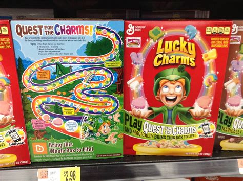 Lucky Charms Breakfast Cereal Blippar app | Lucky Charms, Ge… | Flickr
