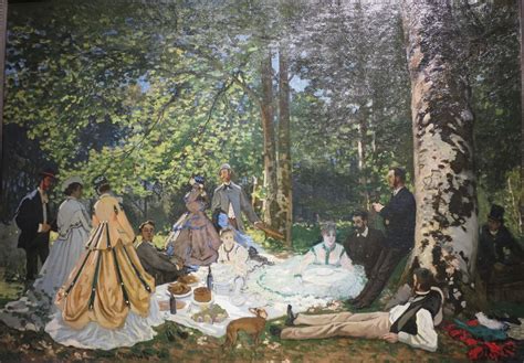 Le Déjeuner sur l'herbe (1886), Claude Monet - Collection Chtchoukine, Fondation Vuitton, Paris ...