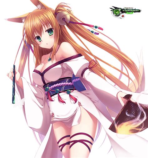 Kitsune Girl Beautifull Moe Render | ORS Anime Renders