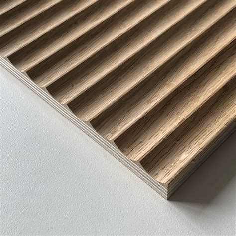 fluted oak wall panel - Google Search | Wooden wall cladding, Interior cladding, Interior wall ...