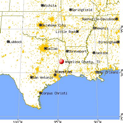 Angelina County, Texas detailed profile - houses, real estate, cost of ...